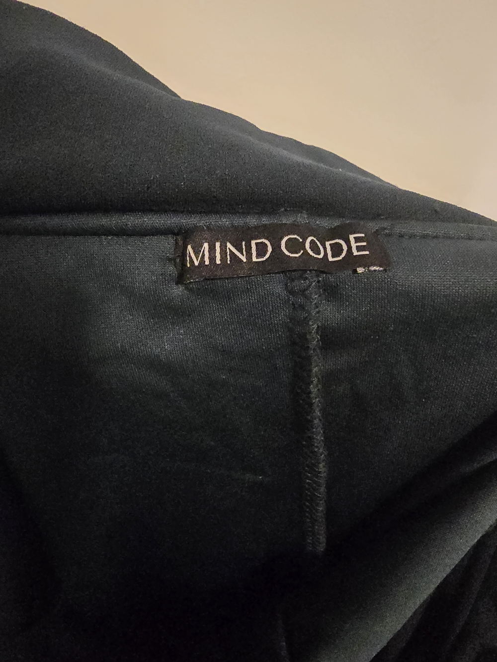 Mind Code - Ruffle-Trim Bodycon Mini Dress - Picture 10 of 12